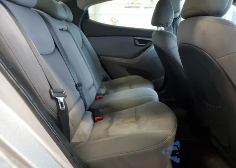 2011 Hyundai Elantra Gls из США, поврежденный, VIN 5NPDH4AE9BH036271